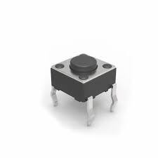 6x6x5mm Black Tactile Push Button Switch