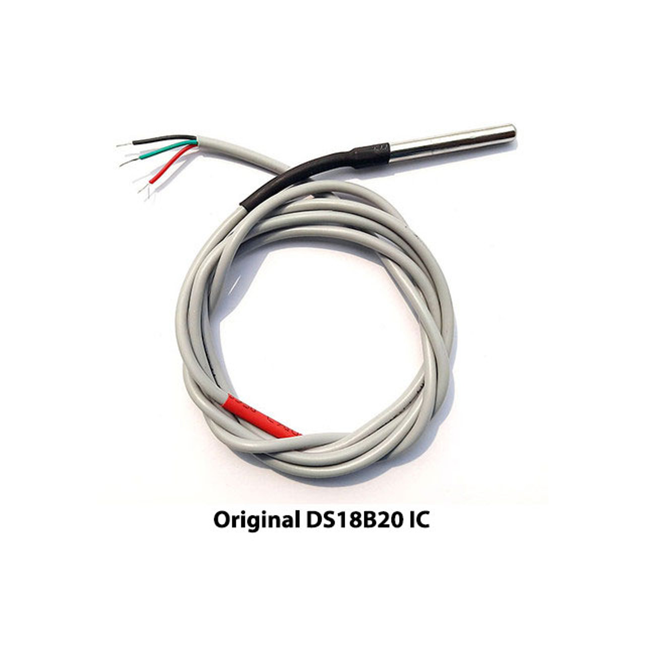 7Semi DS18B20 Waterproof Temperature Sensor Probe 1m Cable